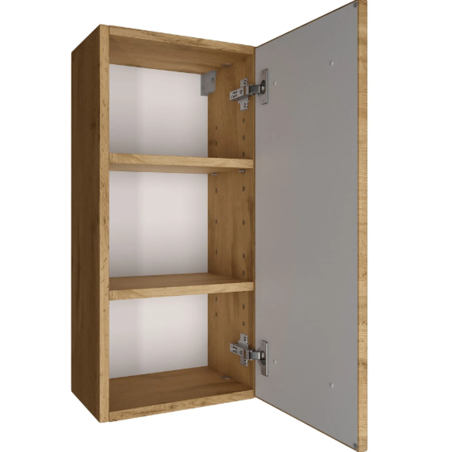 Badezimmer-Hängeschrank Malvo 30cm - Eiche