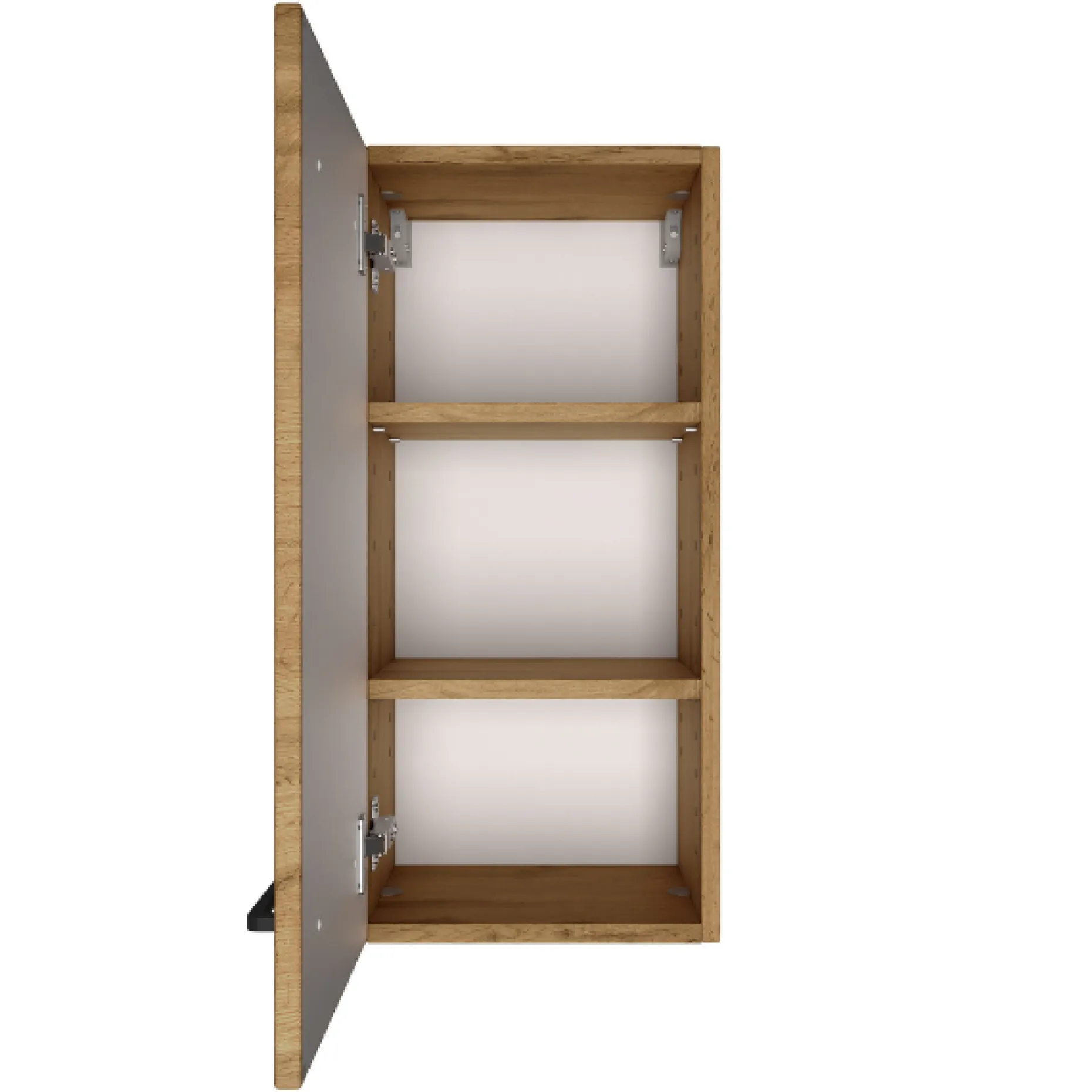 Badezimmer-Hängeschrank Malvo 30cm - Eiche