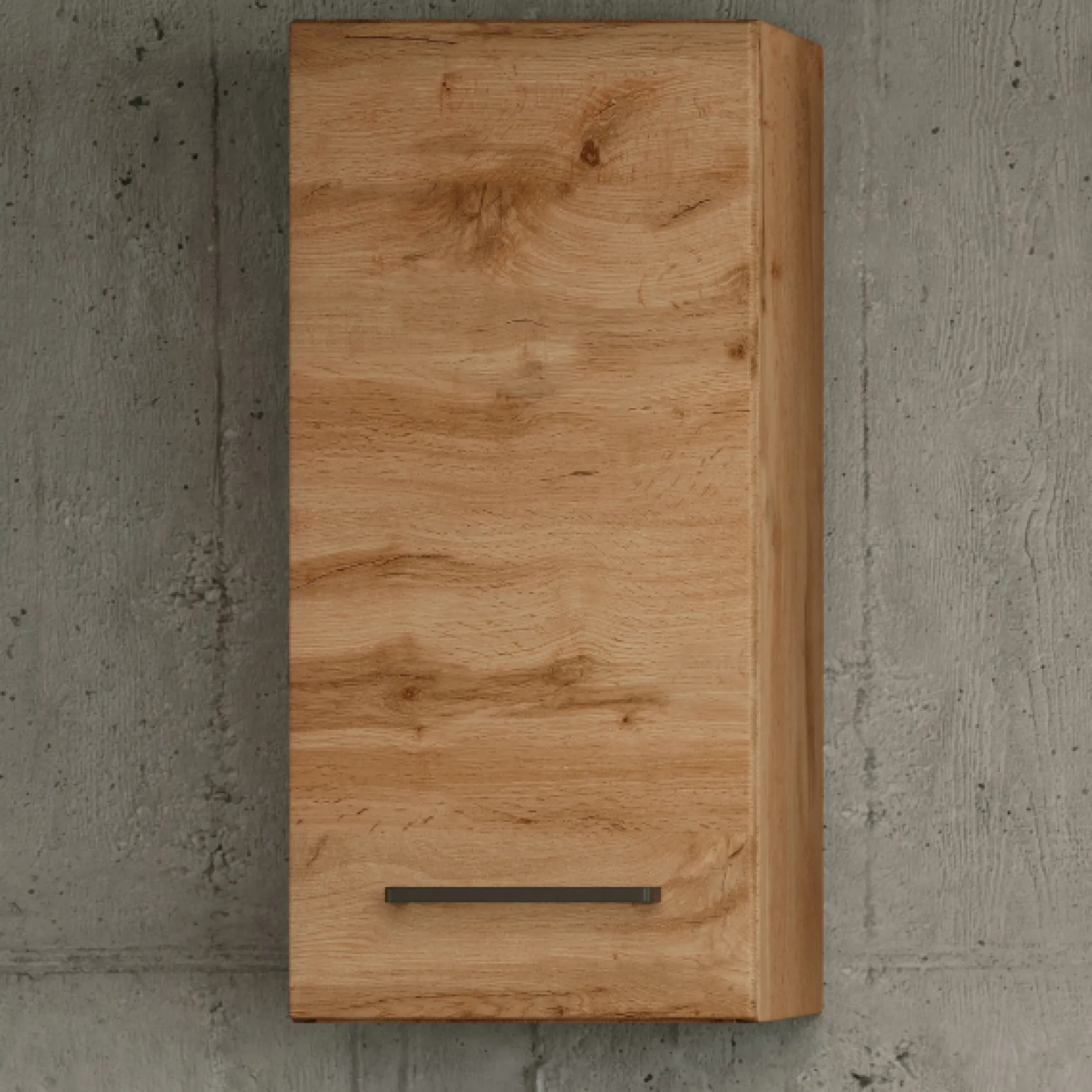 Badezimmer-Hängeschrank Malvo 30cm - Eiche