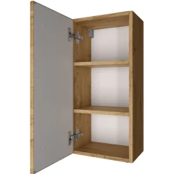 Badezimmer-Hängeschrank Malvo 30cm - Eiche