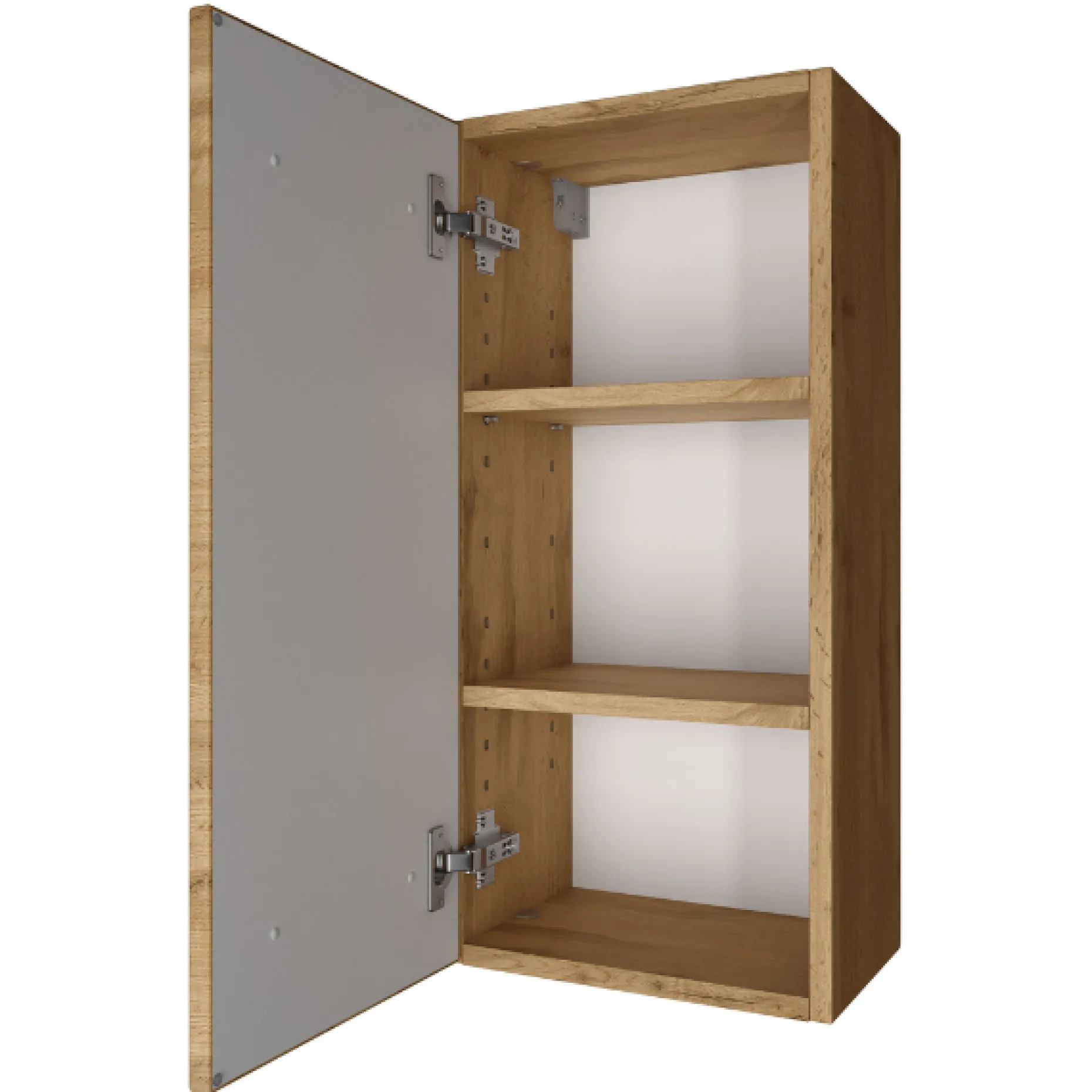 Badezimmer-Hängeschrank Malvo 30cm - Eiche