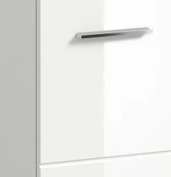 Badezimmerschrank Ice Xonox - Weiß Hochglanz - 120x82x30 cm