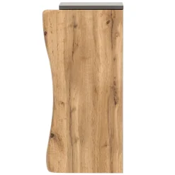 Badezimmerschrank Karan 37cm 1 Tür - Eiche/anthrazit