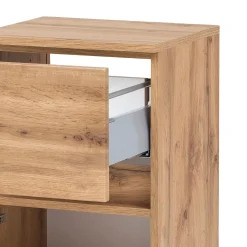 Badezimmerschrank Kornel 40cm 1 Tür und 1 Schublade - Eiche