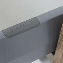 Badezimmerschrank Malvo 30cm 1 Tür und 1 Schublade - Eiche/schwarz
