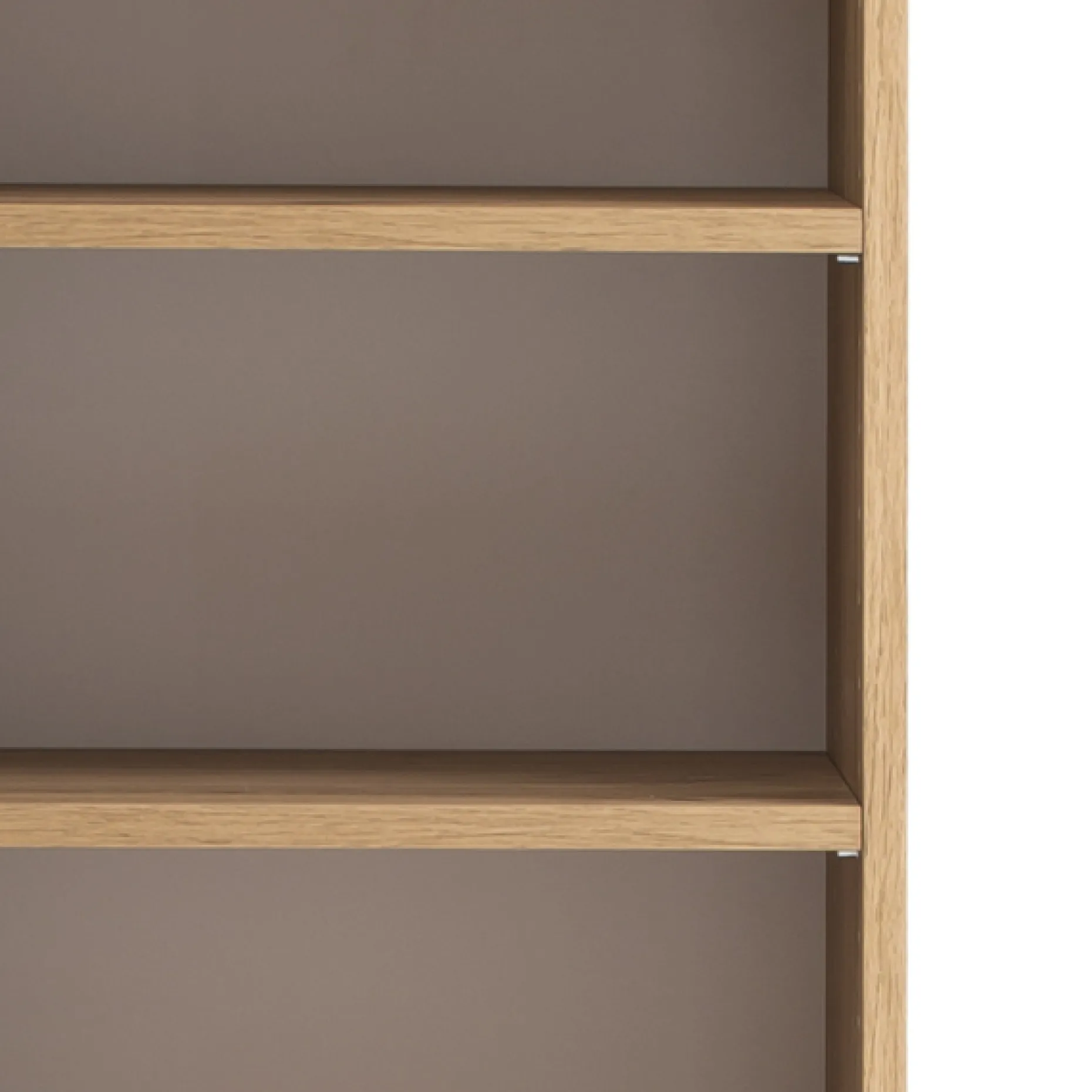 Badezimmerschrank Malvo 30cm 2 Türen - Eiche/schwarz
