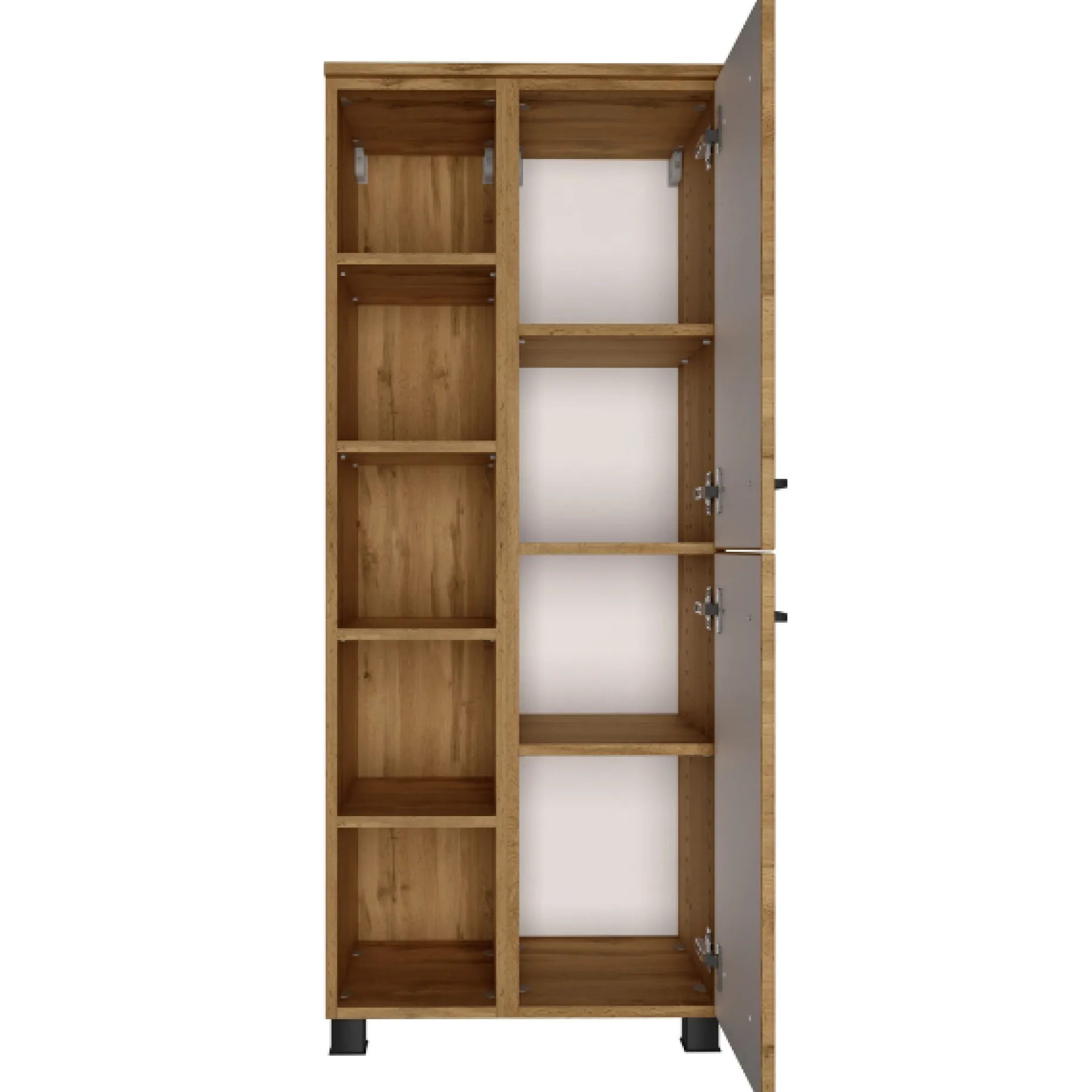 Badezimmerschrank Malvo 55cm 2 Türen - Eiche