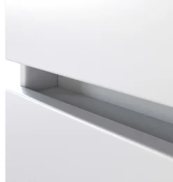 Badezimmerschrank Pisca 40cm 1 Tür und 1 Schublade - weiß