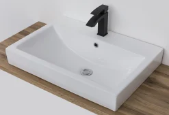 Held Badezimmerset Varese | Waschtisch und Spiegelschrank mit Beleuchtung | Wotan Eiche es Design