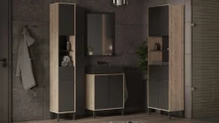 CBA Badezimmerspiegel Lagon - 64x12x83cm -