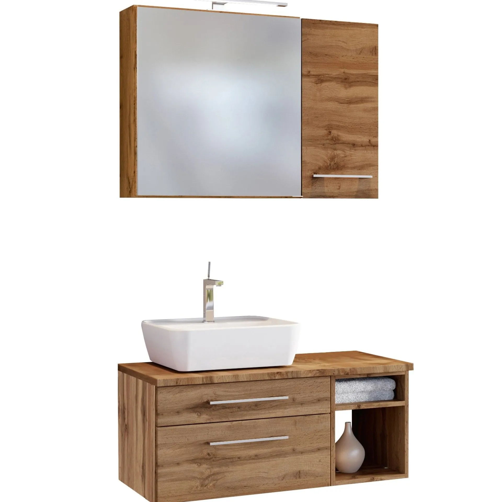 Held Badkombination Dasa 14 links - wotan Eiche Dekor