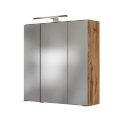 Held Badkombination Luna 2-teilig 60cm - Eiche/grau