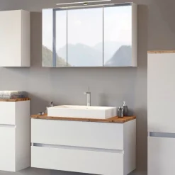 Held Badkombination Pisca 1 Waschtisch und Spiegelschrank -