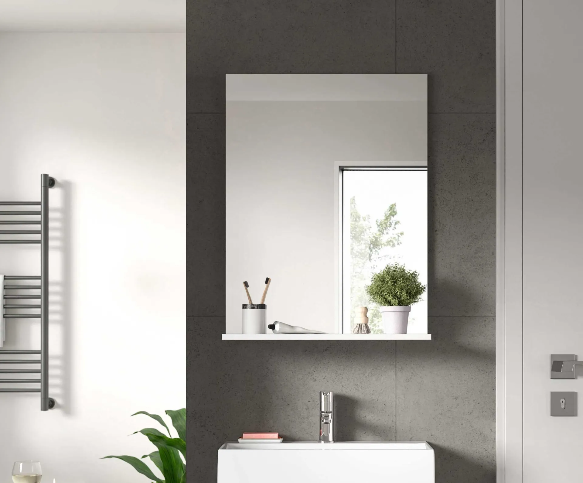 Xonox Badspiegel Scout - - 60x79x18 cm