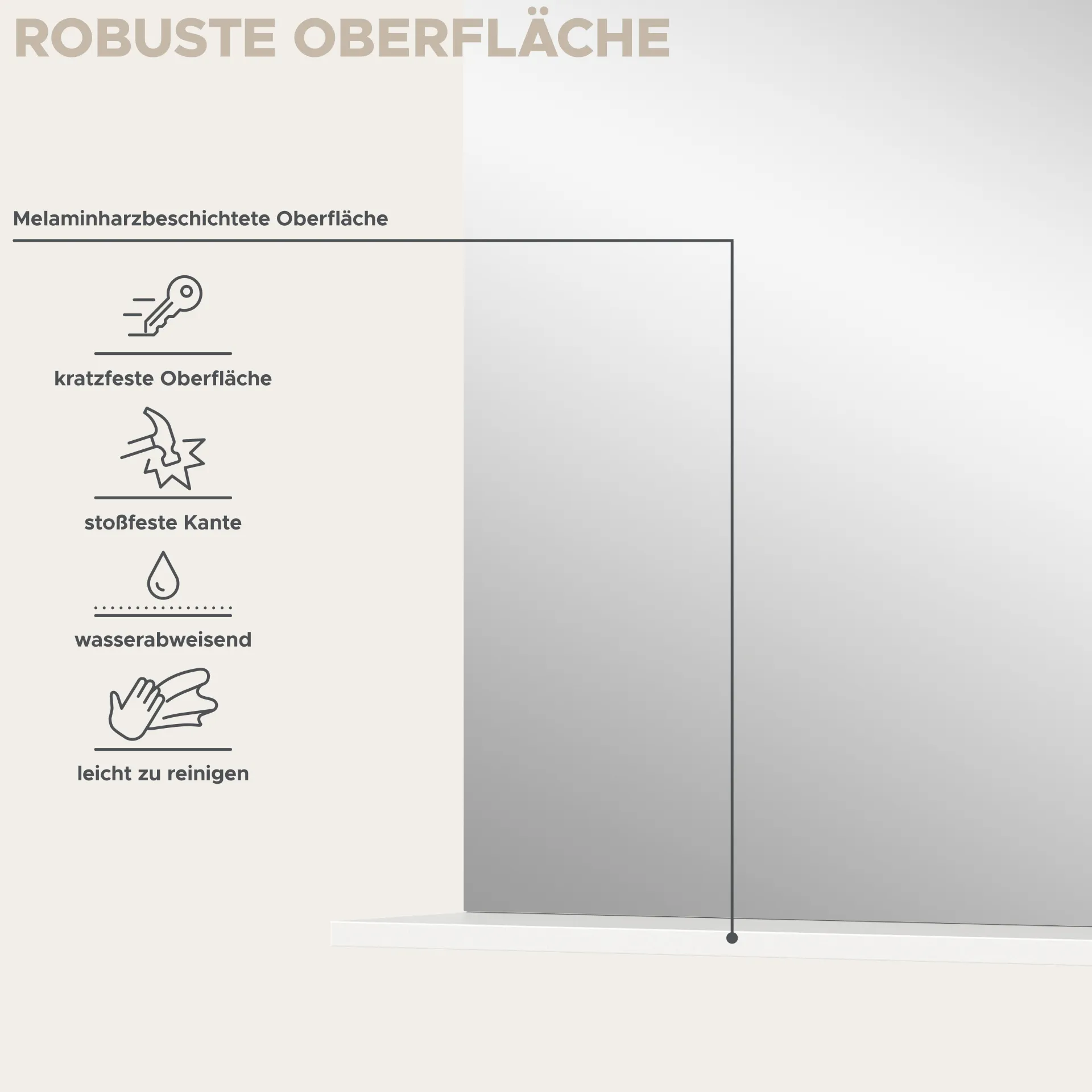 Xonox Badspiegel Scout - - 60x79x18 cm