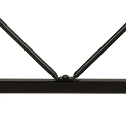 Emob Bahamas Schreibtisch - 120x60x75 cm - Eiche Dekor/schwarz