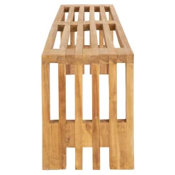 House Nordic Bank aus Teakholz - 140x35x48 cm