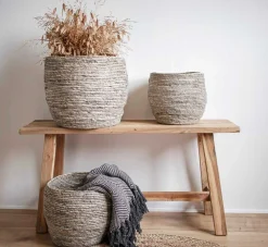 House Nordic Barcelona Bank aus Teakholz - 90x25x45 cm