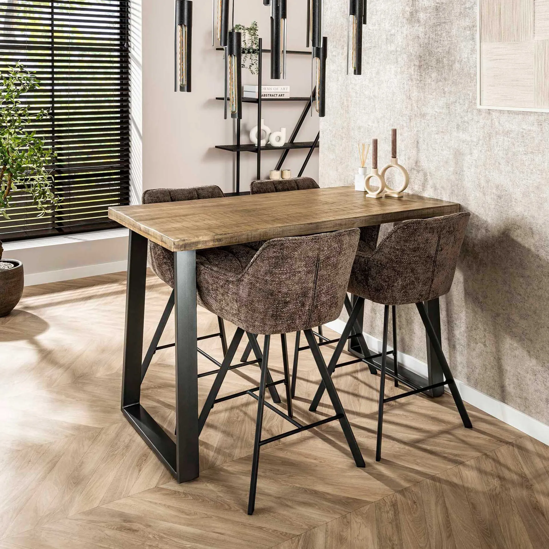 Emob Barhocker Aster - 56x52x95cm - drehbar -