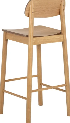 Emob Barhocker Barlow - 43x46x105cm - Eiche furniert