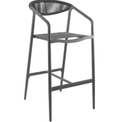 Gescova Barhocker Genevieve Aluminium - 63x45x110 cm