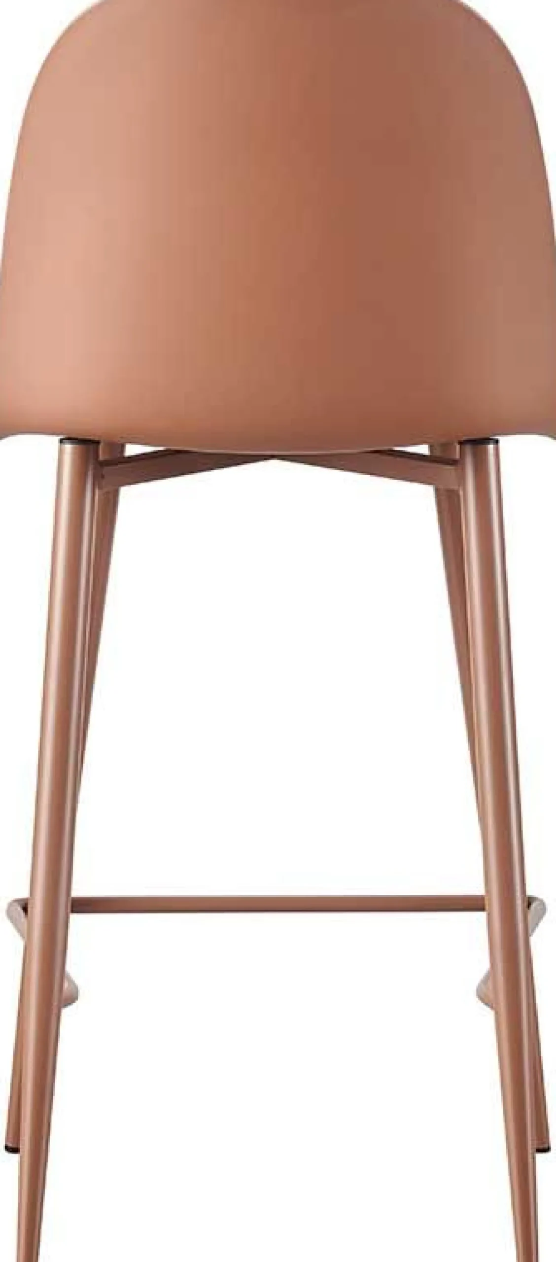 Rousseau Barhocker Jasmin - 44x51x100cm - mit Kissen - terracotta