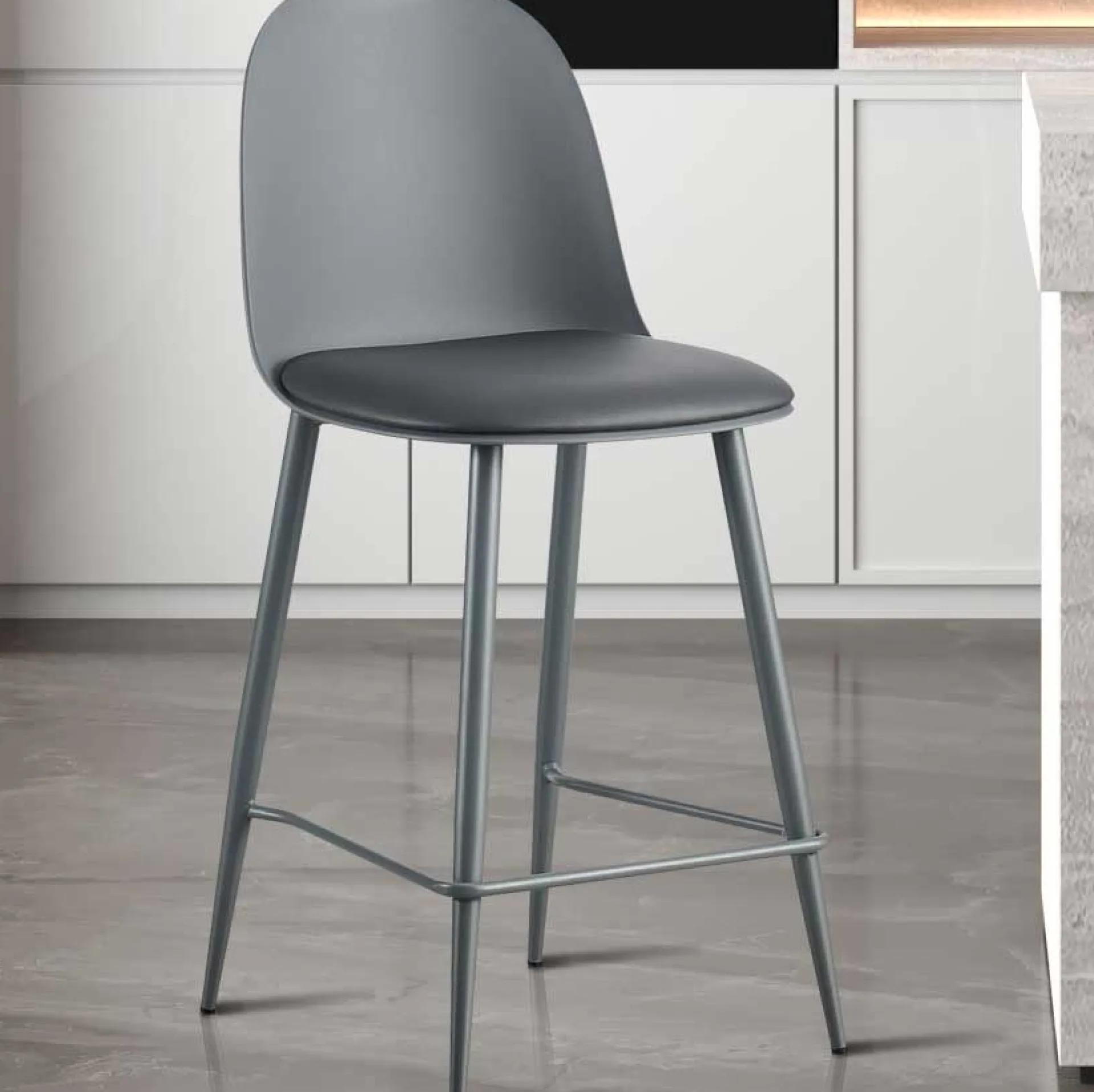 Rousseau Barhocker Jasmin - 44x51x100cm - mit Kissen -