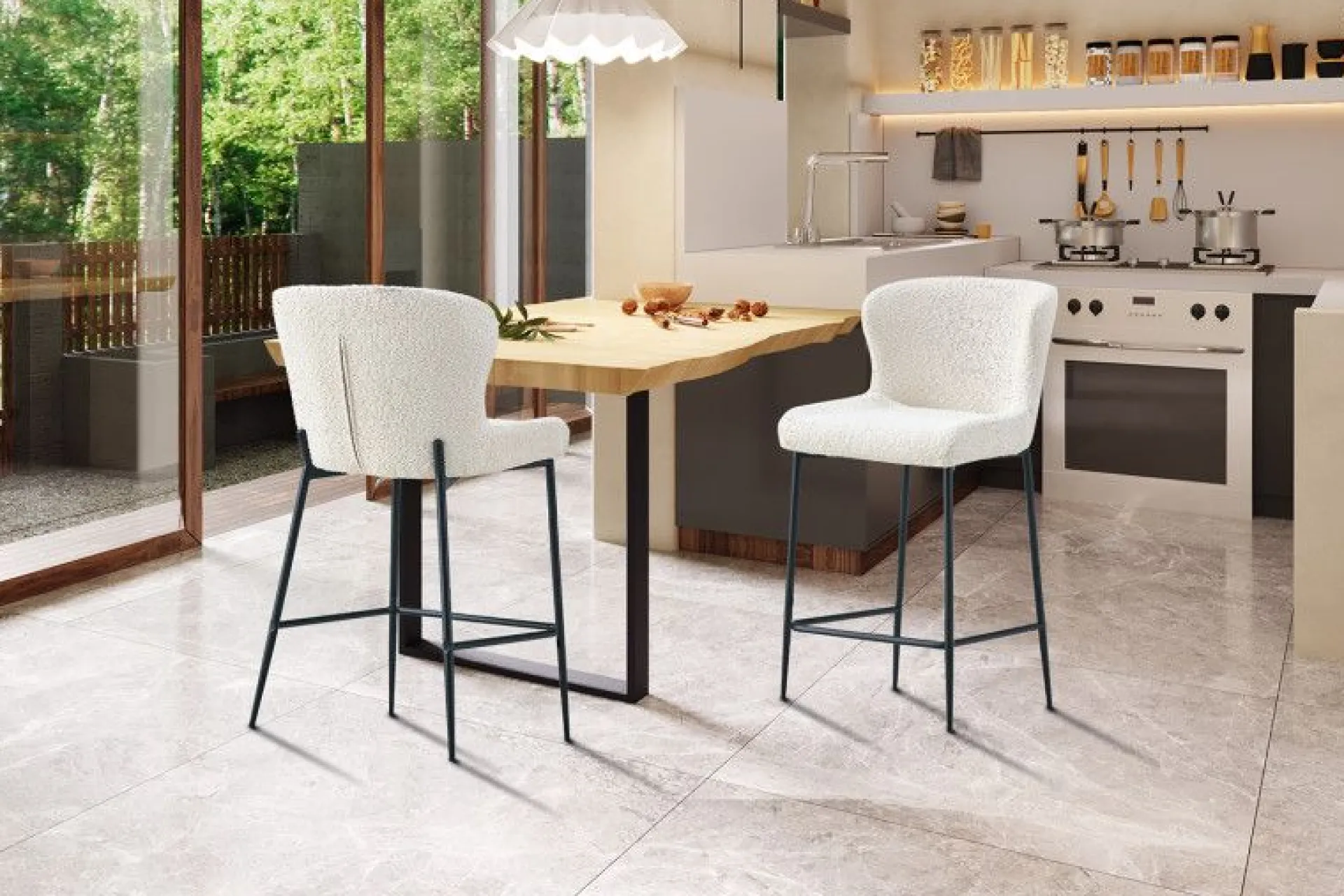 Rousseau Barhocker Lisa | 52 x 56 x 97 cm |