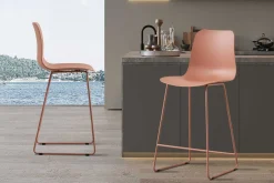 Rousseau Barhocker Marie-terrakotta Farbe