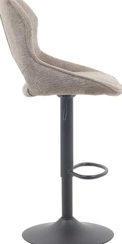 Rousseau Barhocker Morris - 51x53x100-121cm - verstellbar - er Stoff