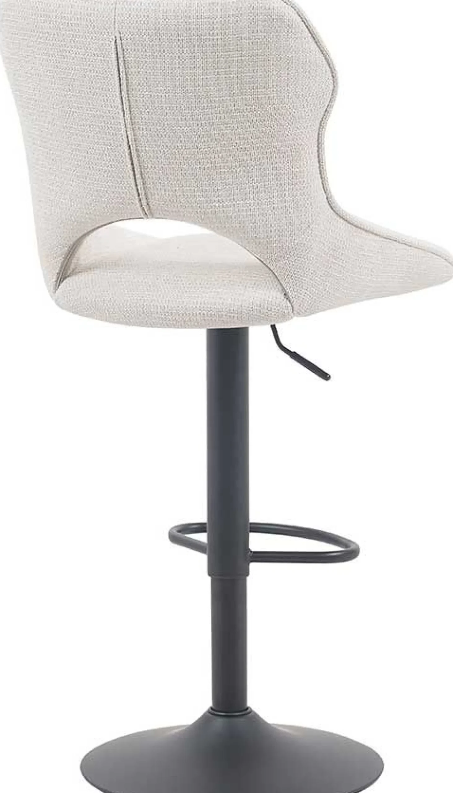 Rousseau Barhocker Morris - 51x53x100-121cm - verstellbar - Stoff