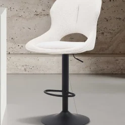 Rousseau Barhocker Morris - 51x53x100-121cm - verstellbar - Stoff
