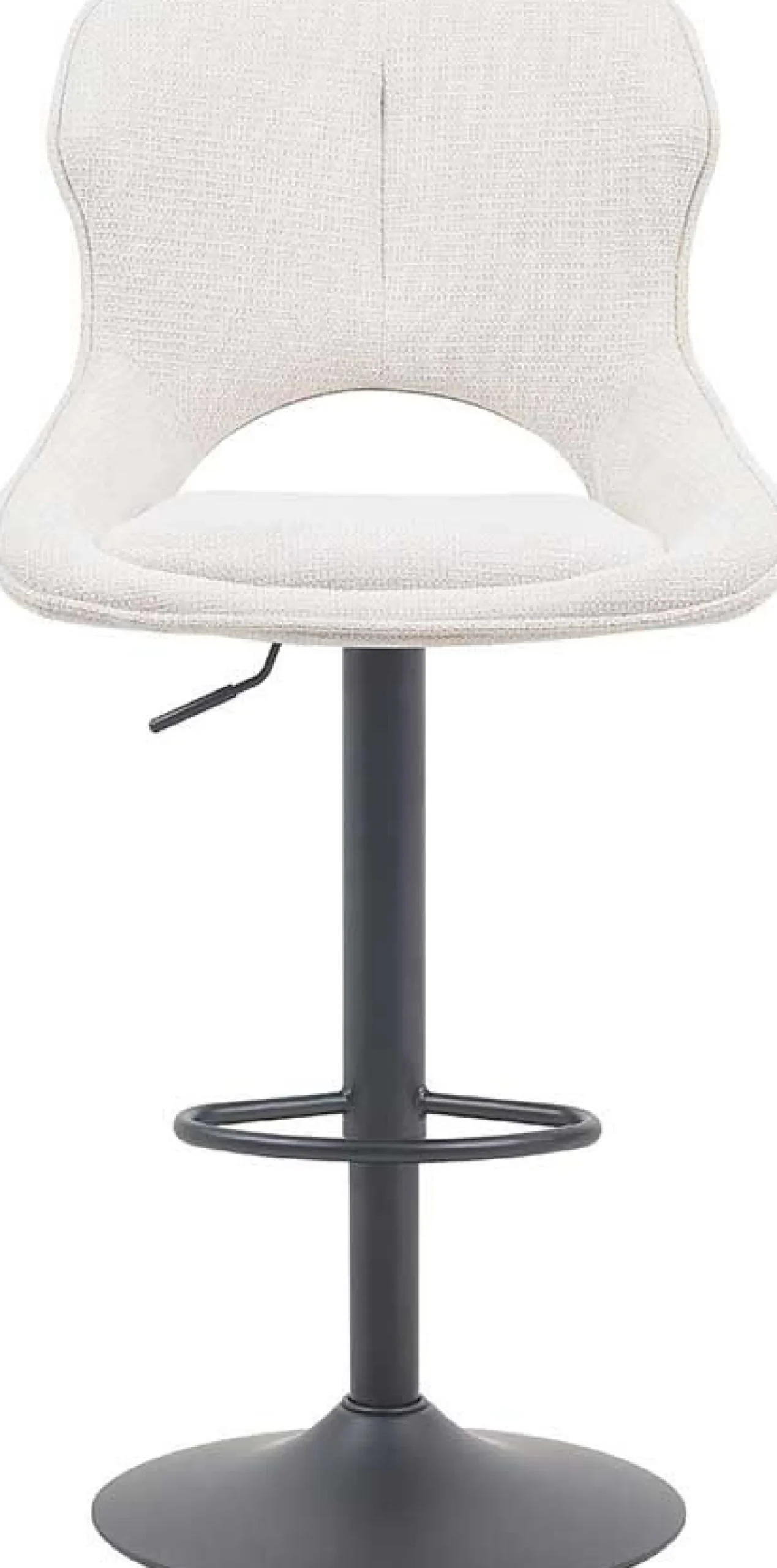 Rousseau Barhocker Morris - 51x53x100-121cm - verstellbar - Stoff