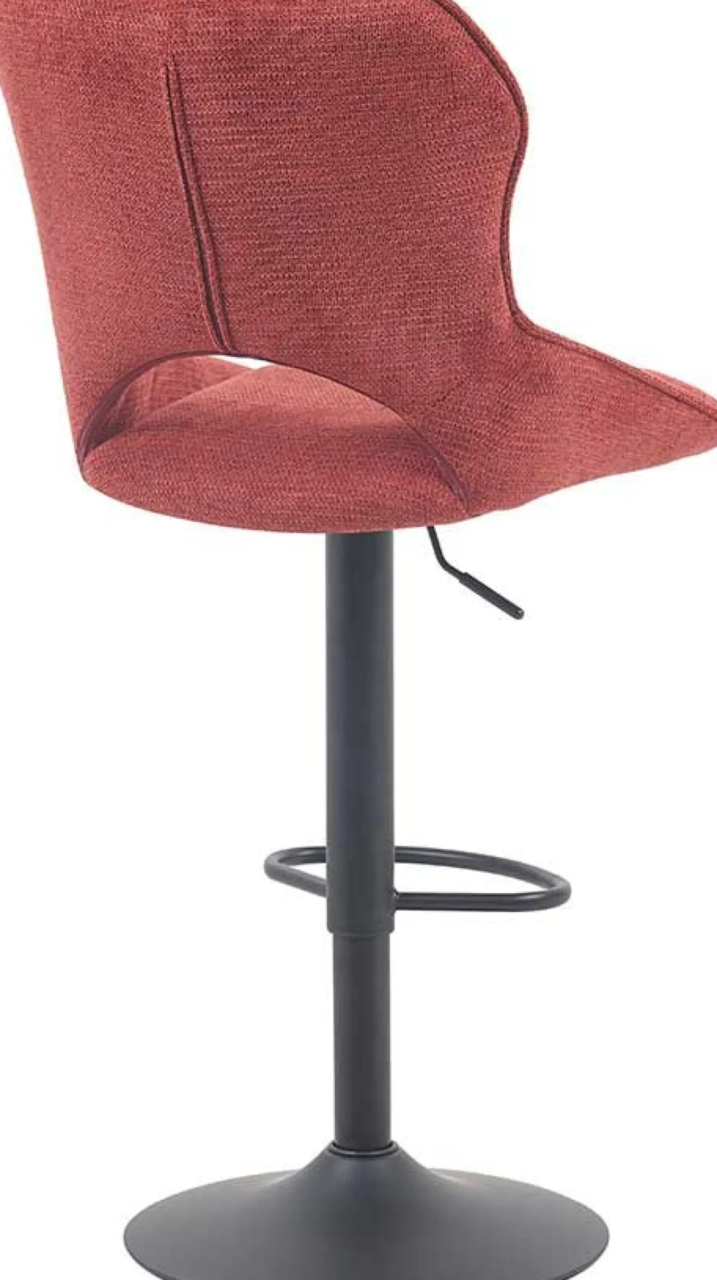 Rousseau Barhocker Morris - 51x53x100-121cm - verstellbar - er Stoff