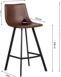 Rousseau Barhocker Ozan 68cm -