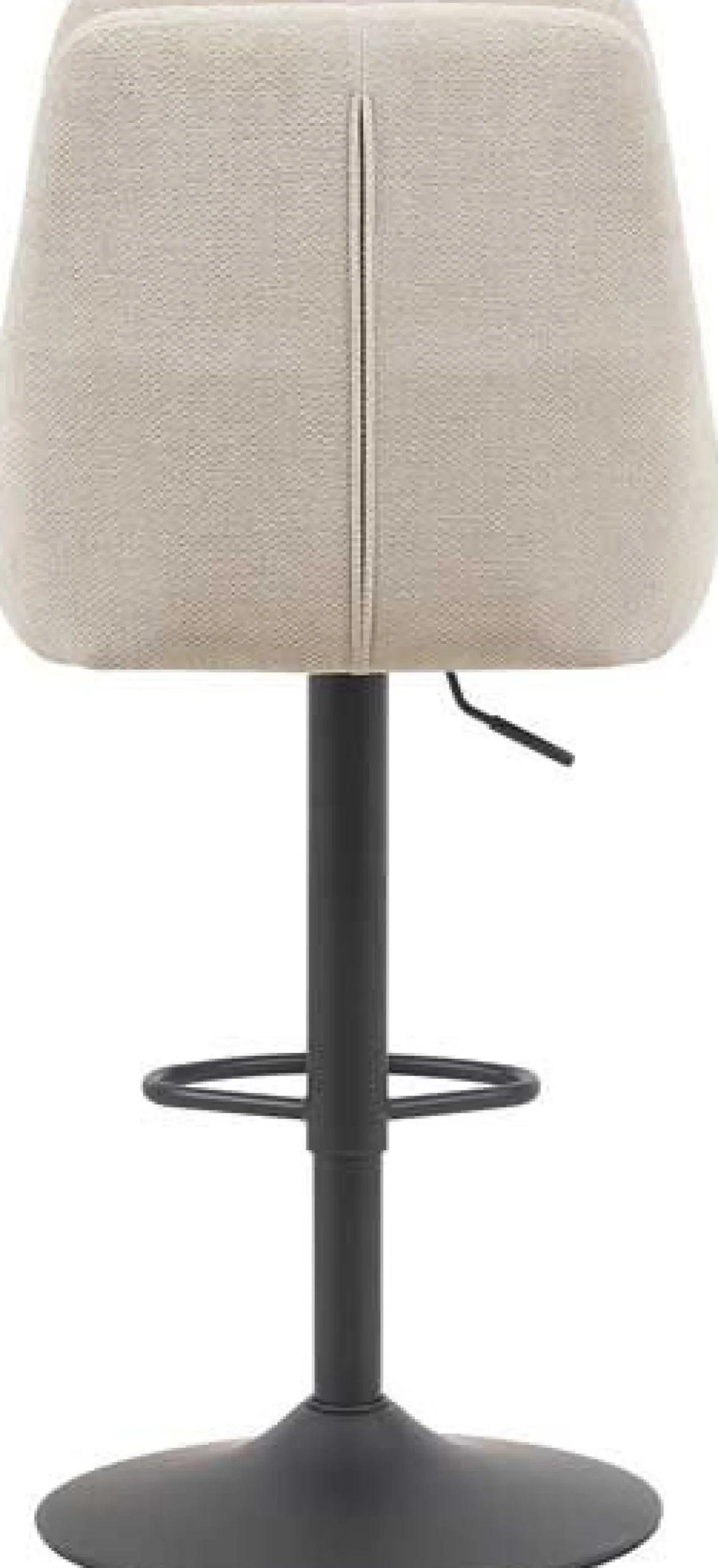 Rousseau Barhocker Sabine - 50x60x100-121cm - verstellbar - drehbar - ecru