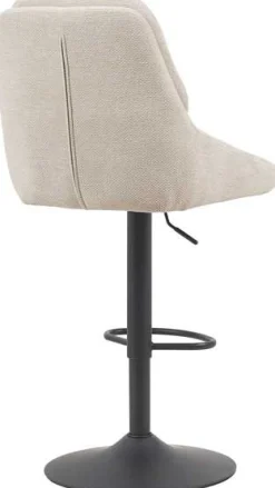 Rousseau Barhocker Sabine - 50x60x100-121cm - verstellbar - drehbar - ecru