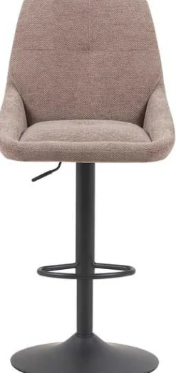 Rousseau Barhocker Sabine - 50x60x100-121cm - verstellbar - drehbar - sand