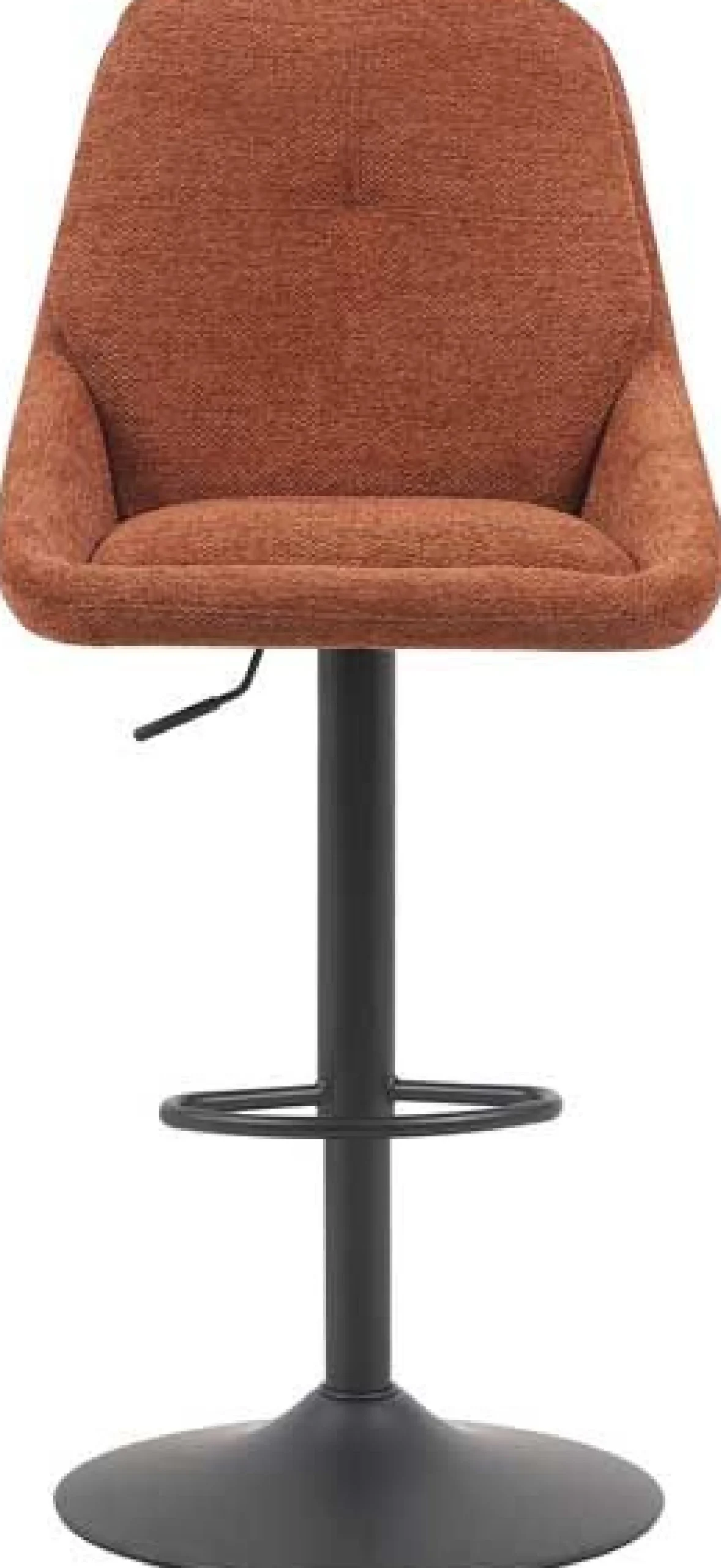 Rousseau Barhocker Sabine - 50x60x100-121cm - verstellbar - drehbar - terracotta