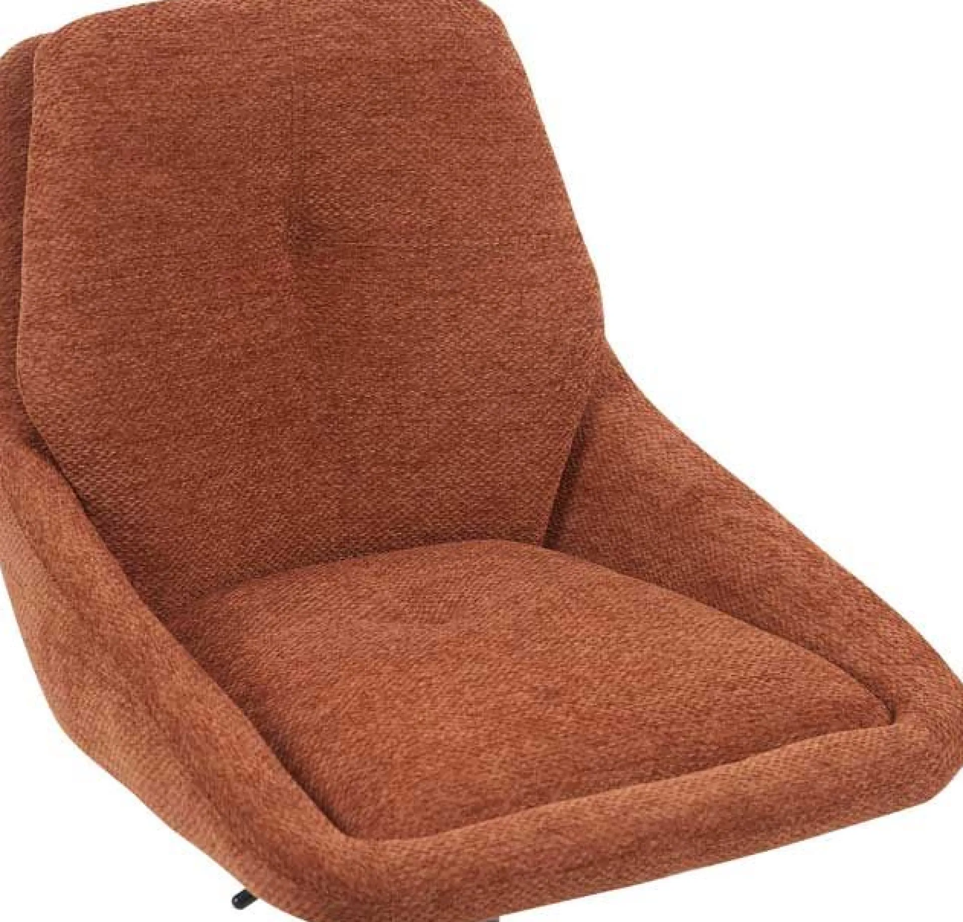 Rousseau Barhocker Sabine - 50x60x100-121cm - verstellbar - drehbar - terracotta