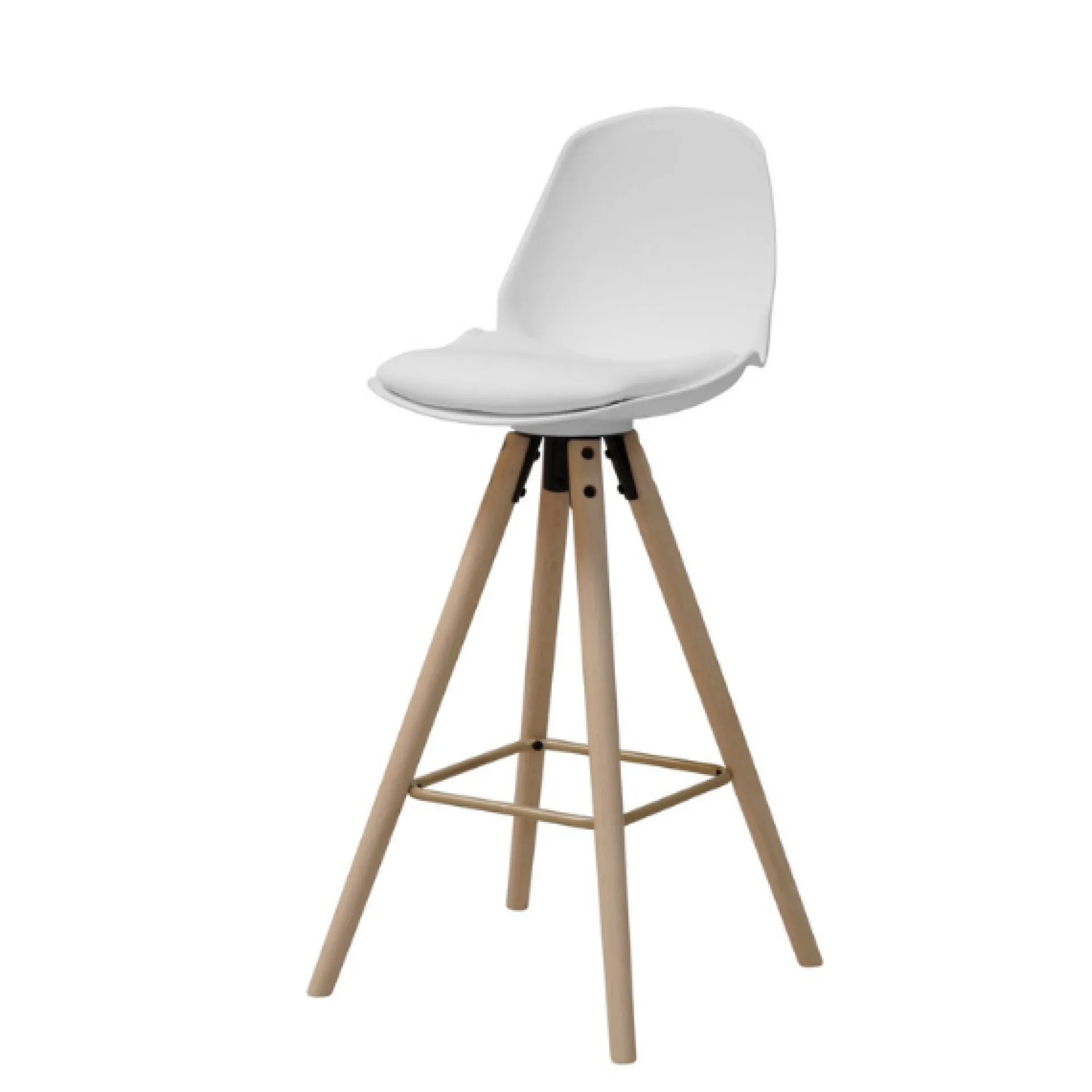 Emob Barhocker Sammy - weiß/beige