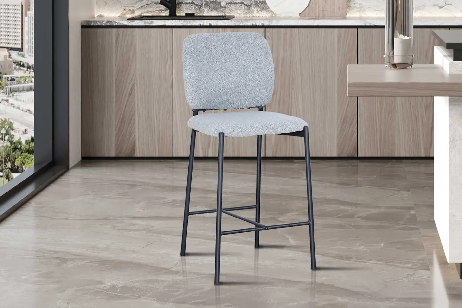 Rousseau Barhocker Sophia | 45 x 56 x 99 cm |