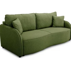 PGS Bari 3-Sitzer Sofa 215x100x88cm - mit Stauraum - oliv
