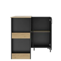 Gautier - Diagone Barschrank Manchester | 60 x 60 x 40 cm | Helvezia Oak Design