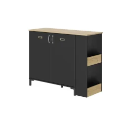 Gautier - Diagone Barschrank Manchester | 60 x 60 x 40 cm | Helvezia Oak Design
