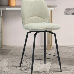 Rousseau Barstuhl Lara | 48 x 56 x 103 cm | Ecru Design