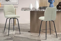 Rousseau Barstuhl Lara | 48 x 56 x 103 cm | Ecru Design