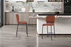 Rousseau Barstuhl Sophia | 45 x 56 x 99 cm | Rust Design