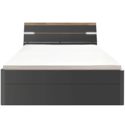 Emob Bartisch-Set Bahamas | Bartisch, Bank und zwei Barhocker | Oak Design