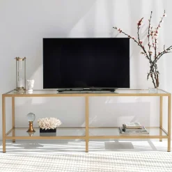 Basic T TV-Ständer | METALLRAHMEN | Gold